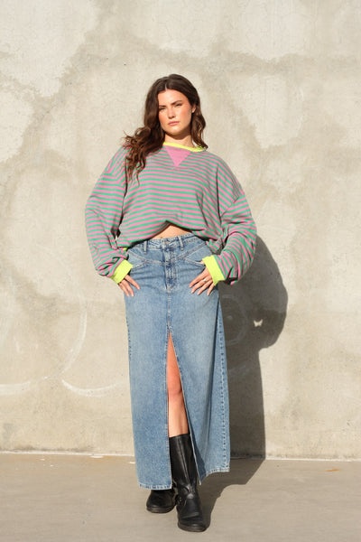 CLASSIC STRIPED CREW by Free People