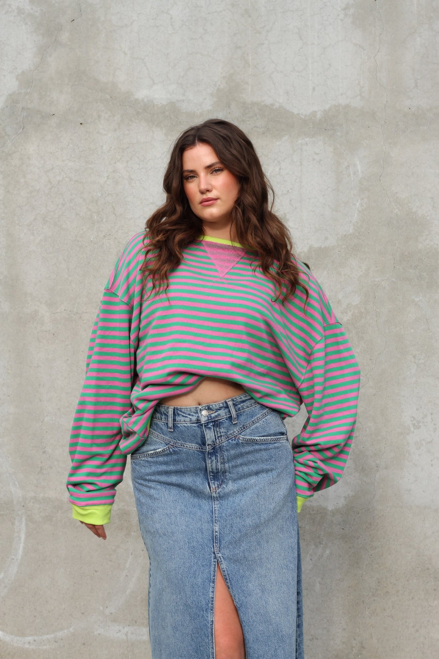 CLASSIC STRIPED CREW by Free People