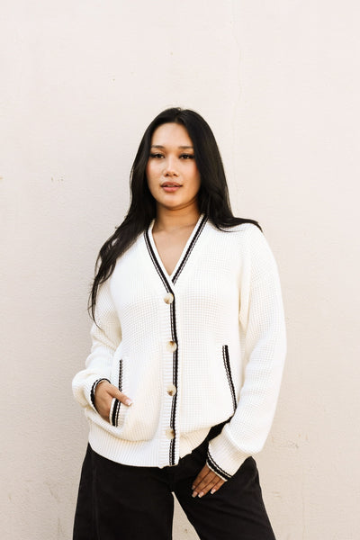 Coniston Boxy Knit Cardigan by Varley