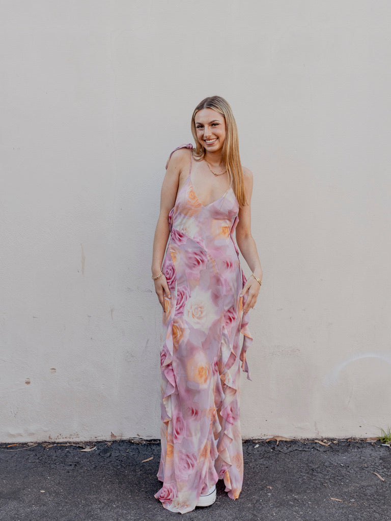 Buy For Love and Lemons Pearl Pink Maxi Dress - XS