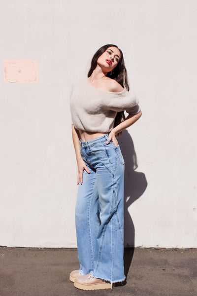 Coastal Wanderer Wide-Leg Jeans by 75