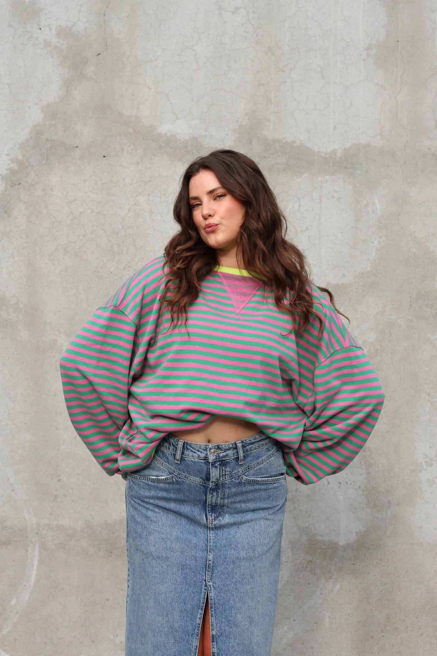 CLASSIC STRIPED CREW by Free People