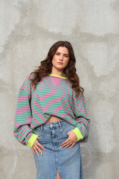 CLASSIC STRIPED CREW by Free People