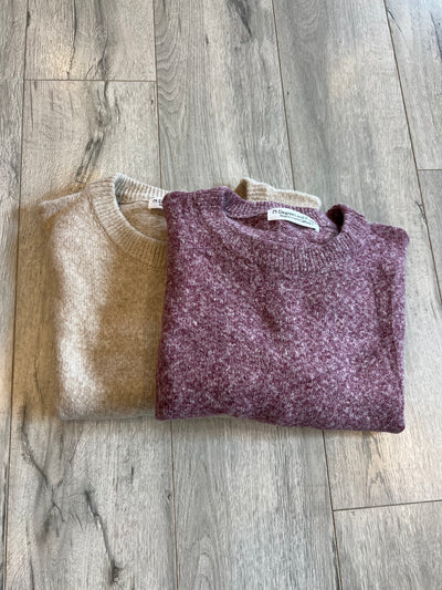 The Merlot Dreams Knit Sweater by 75