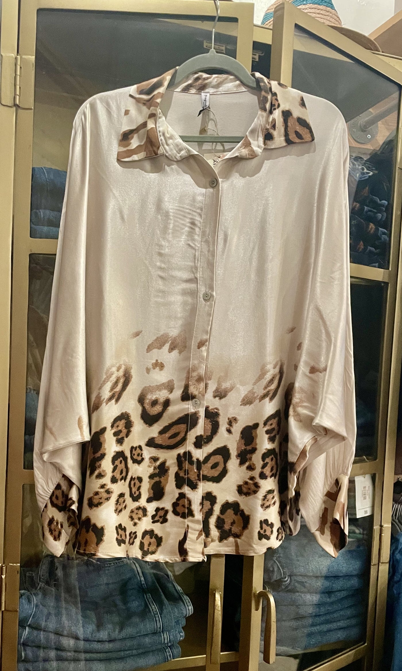 Wild Heart Leopard Blouse by 75