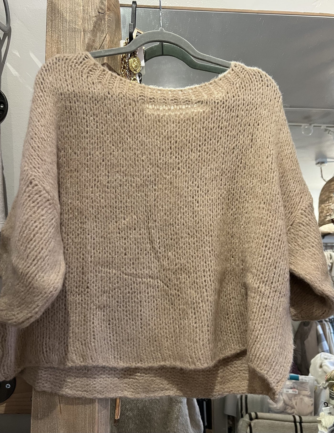 The Sand Dune Boatneck Sweater by 75