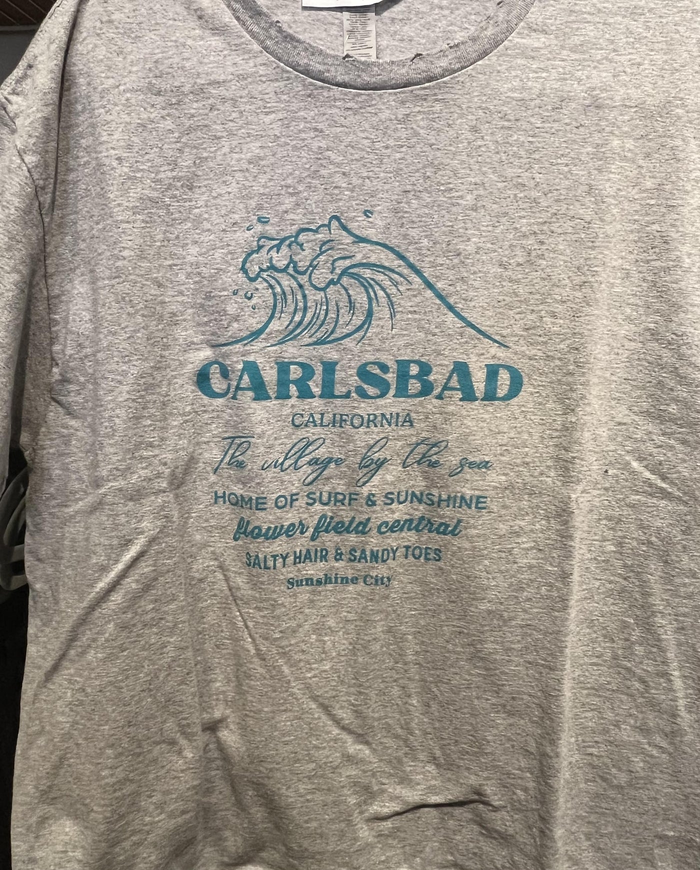 Carlsbad, CA Tee: Home of Surf and Sunshine