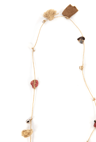 Hand-Knotted Heart Necklace 253