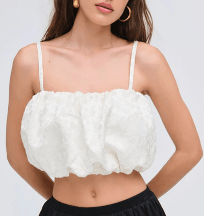 Lorenne Crop Top by for Love & Lemons