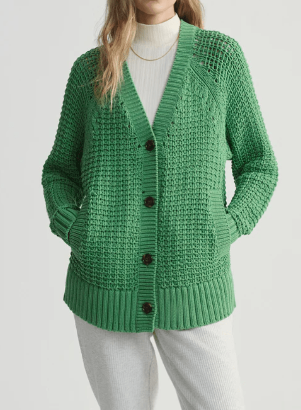 Carla Chunky Rib Cardigan by Varley