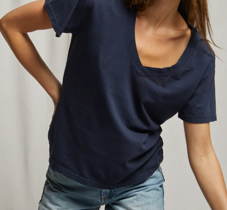 Hendrix Basic V Neck Tee by Perfect White Tee