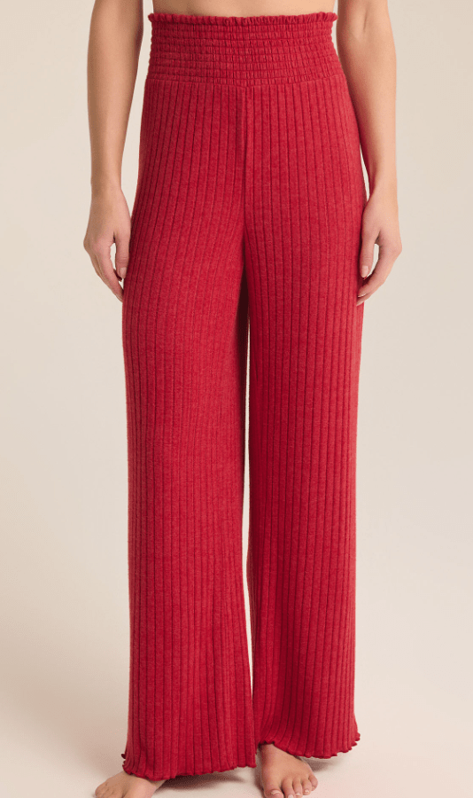 Dawn Smocked Rib Pant by Z Supply