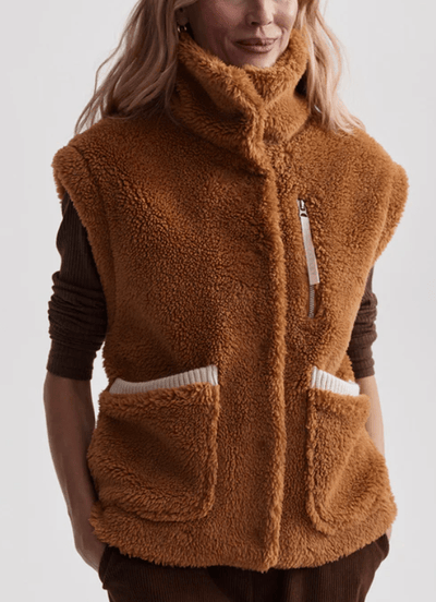 Balter Relaxed Sherpa Gilet by Varley