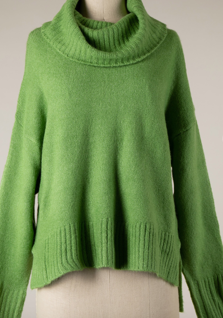 The Meadow Breeze Turtleneck Sweater by 75