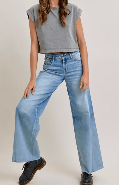 Nori Midrise Wide-Leg Jeans