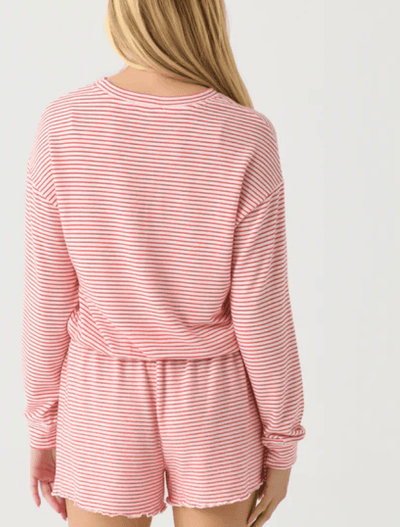 Bisous Stripe Long Sleeve Top by Z supply