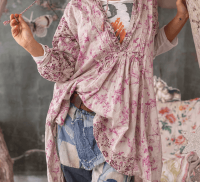 Patchwork Cordelia Night Shirt 1642 by Magnolia Pearl