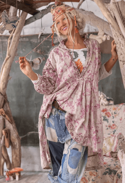 Patchwork Cordelia Night Shirt 1642 by Magnolia Pearl