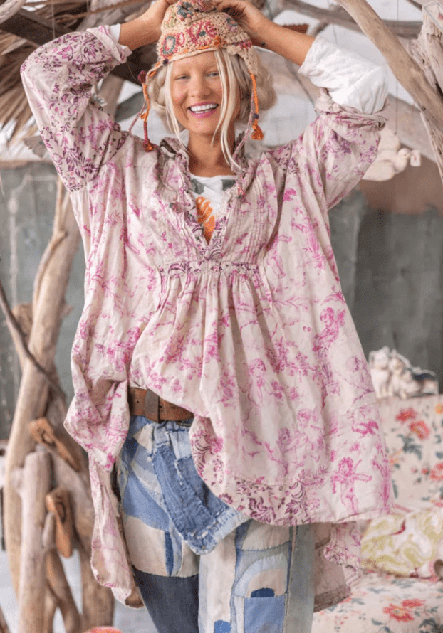 Patchwork Cordelia Night Shirt 1642 by Magnolia Pearl