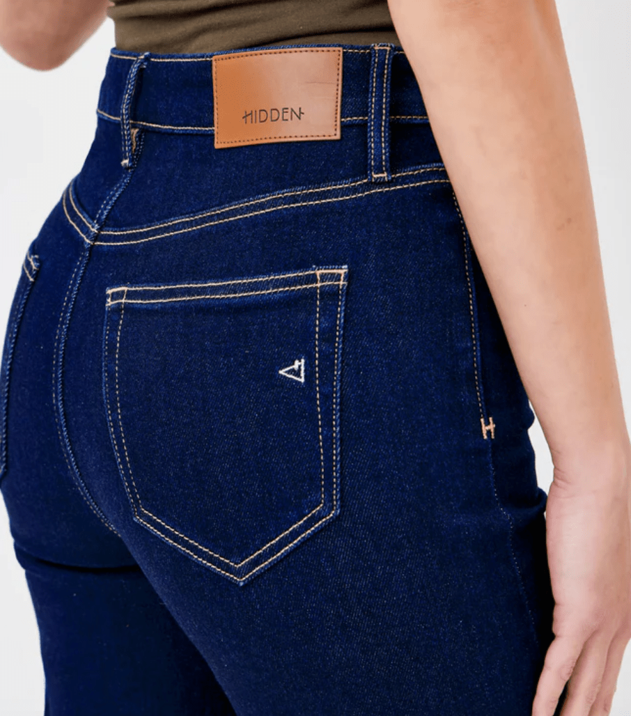 The Midnight Rinse Stretch Flare Jeans