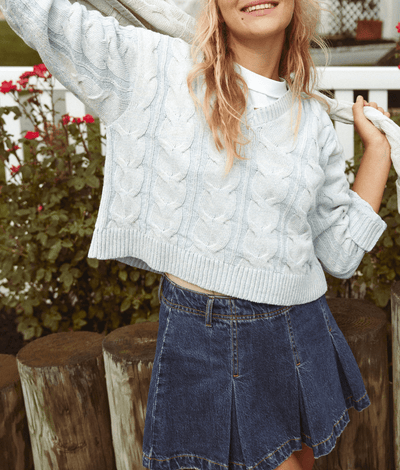 MADISON AVE DENIM MINI by Free People