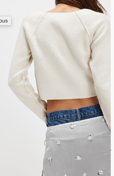 SYDNEY SHRUNKEN CARDI by Free People