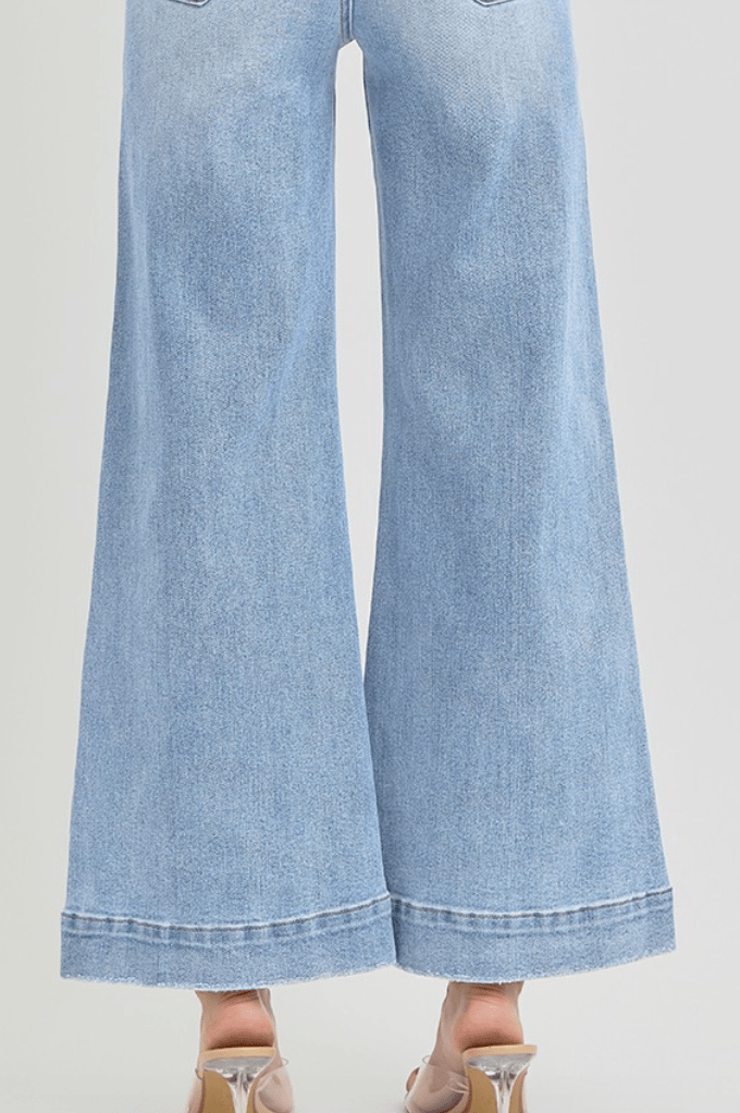 Ocean Breeze Wide-Leg Jeans by 75