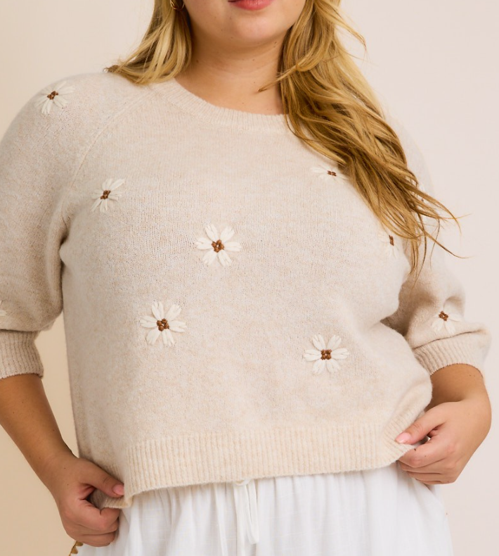 Daisy Dreams Sweater Top by 75