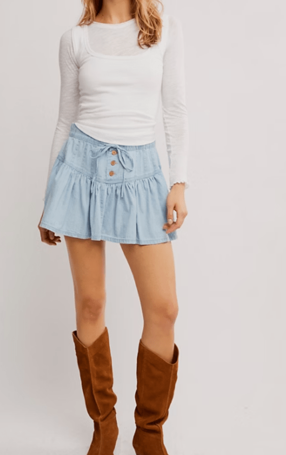 ROSELLE DENIM MINI by Free People