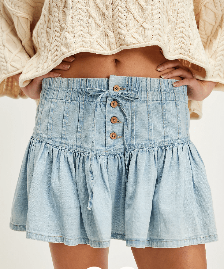 ROSELLE DENIM MINI by Free People