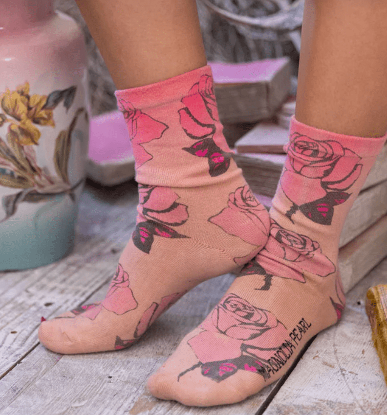 All For Roses MP Socks 134 by Magnolia Pearl