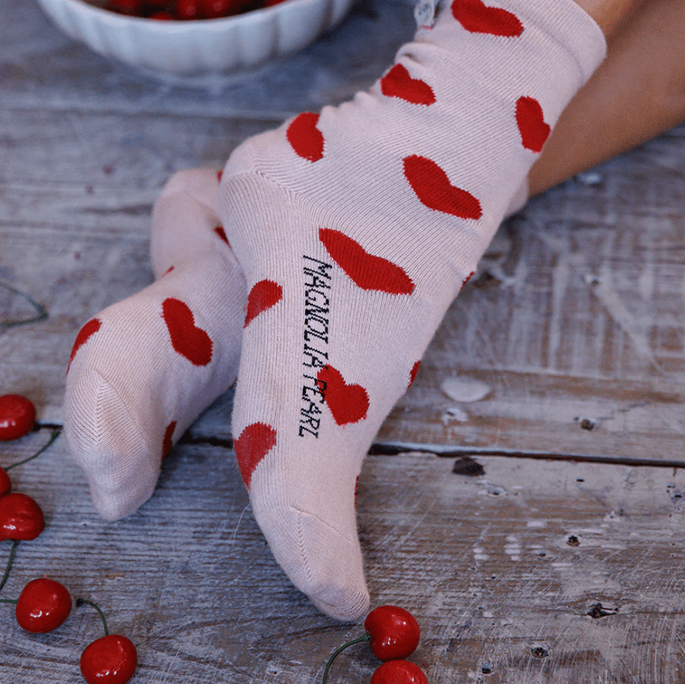 Candy Heart MP Socks 114 by Magnolia Pearl