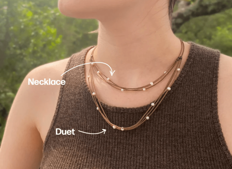 RIPTIDE NECKLACE + DUET by Tula Blue