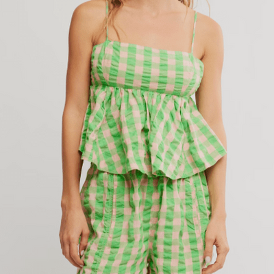 MIA PLAID TANK by Free People