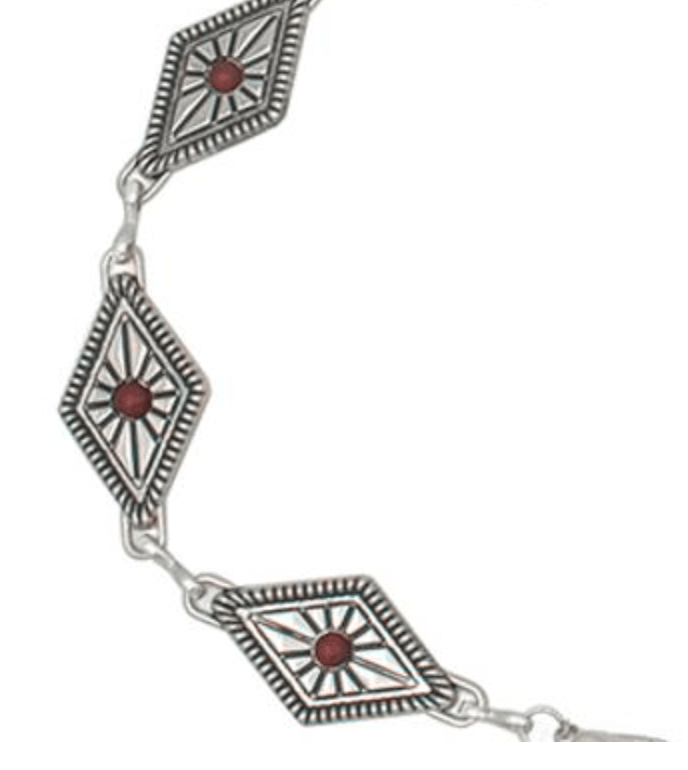 Sundown Diamond Concho Belt BY 75 DEGREES