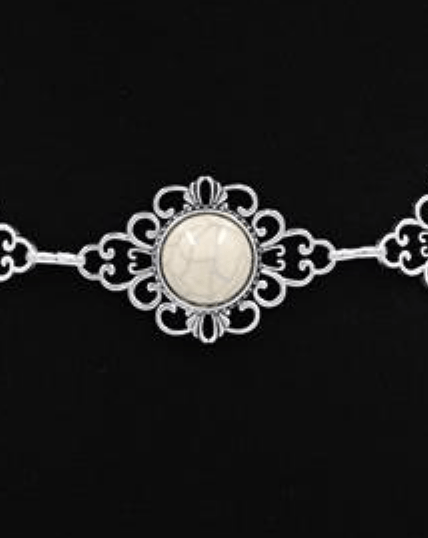 Moonstone Filigree Chain Belt BY 75 DEGREES