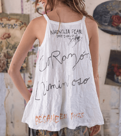 Frida Corazón Luminoso Lana Tank 356 by MAGNOLIA PEARL