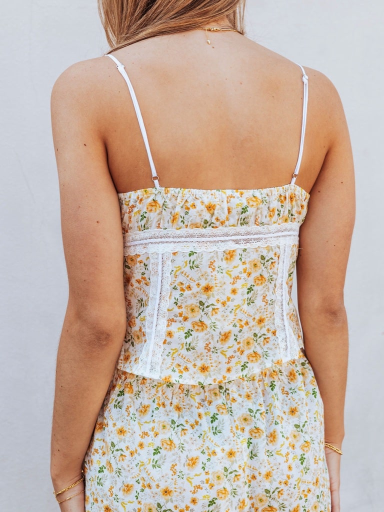 Daisy Delight Floral Corset Top by 75