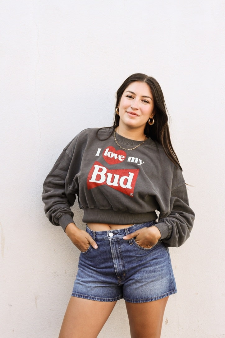 Budweiser I Love My Bud Sweatshirt