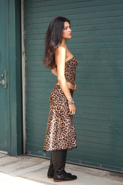 Wild Whisper Leopard Tube Top by 75