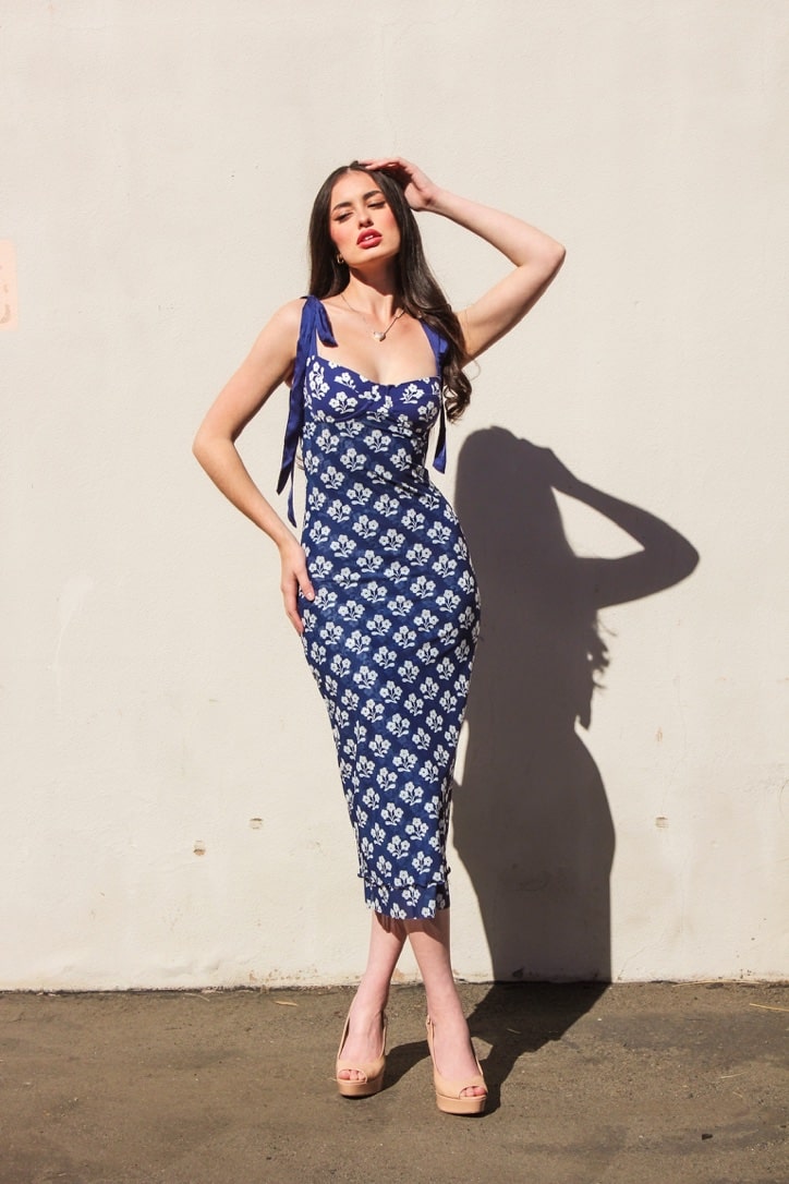 PRINTED GOT GLAM SLIP by Free People